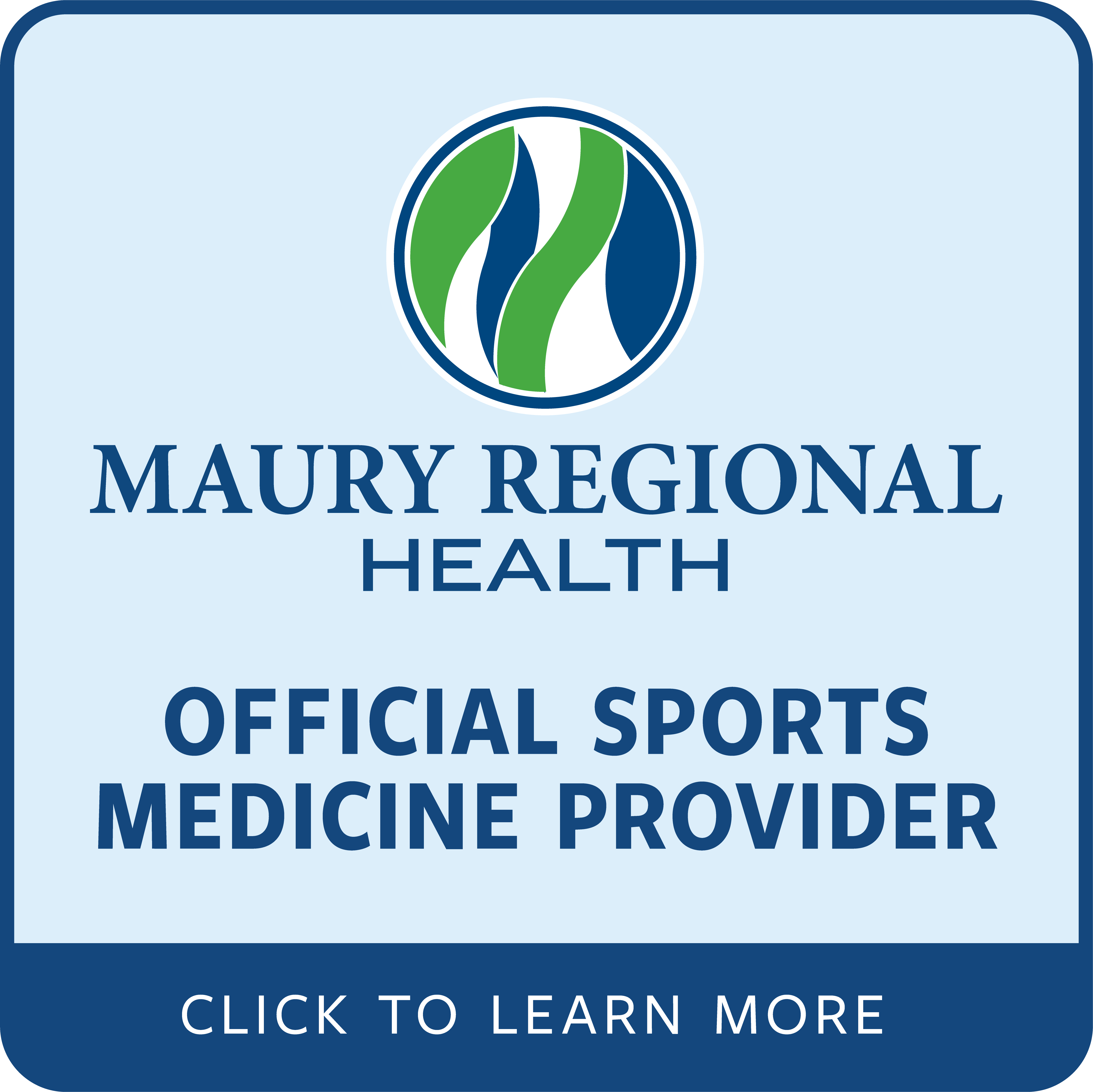 Maury Regional Health Sports Medicine Badge