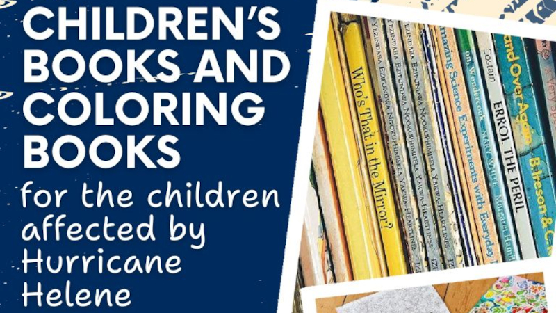 Children's Books and Coloring Books Donation Drive