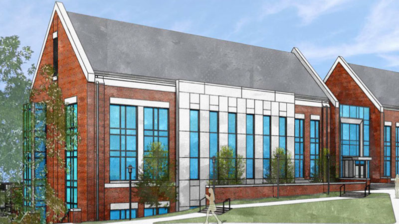 rendering of building side