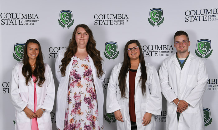 Pictured (left to right): Maury County graduates Bailee Dale, Paige Hull, Peyton Anderson and Noah Wright. 