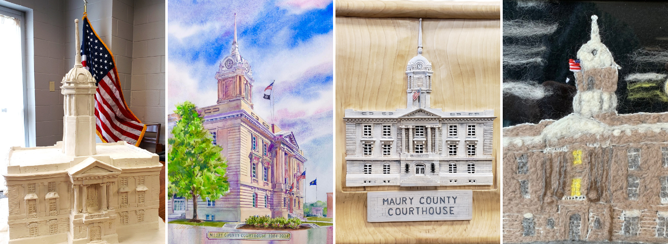 Pryor Art Gallery to Host “Maury County Courthouse at 120” Art Exhibition