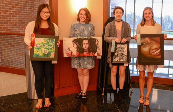 2018 Congressional Art Runners Up and Honorable mention winners 
