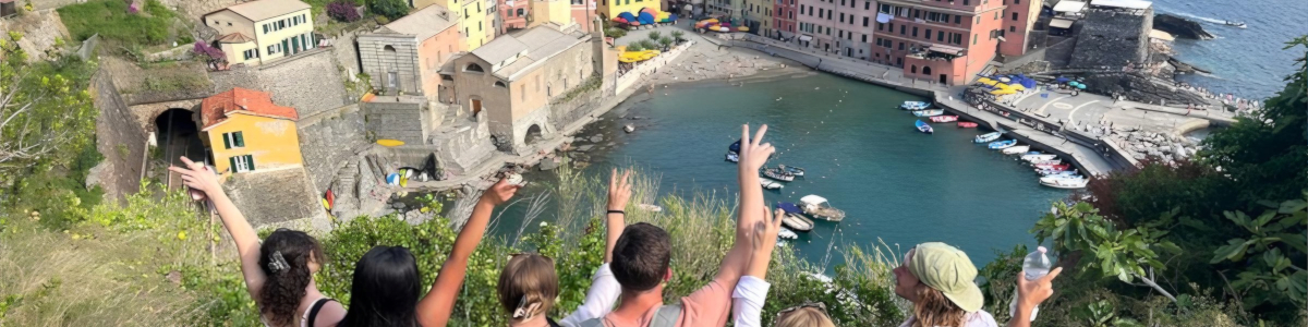 Group of students in Italy